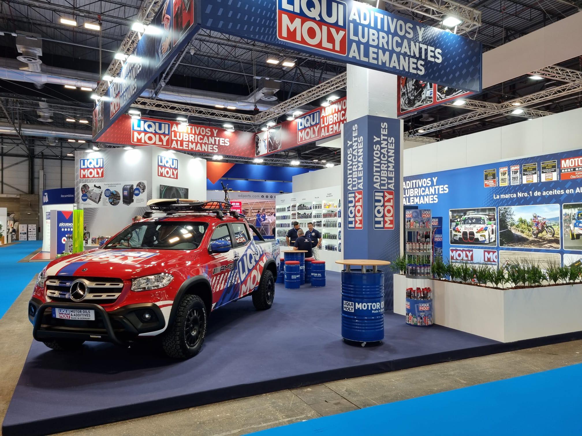 Visita el stad de LIQUI MOLY en MOTORTEC MADRID! 